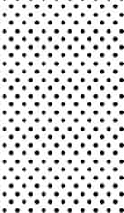 COLORAY.HU Ablak árnyékoló Fekete pontok Sötétítő redőny (gumi bevonattal) 140x240 cm