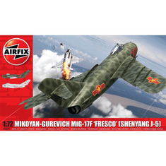 Airfix Mikoyan-Gurevich MiG-17 Fresco vadászrepülőgép műanyag modell (1:72) (03091)