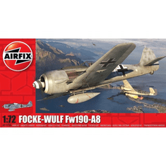 Airfix Focke Wulf Fw190A 8 vadászrepülőgép műanyag modell (1:72) (01020A)