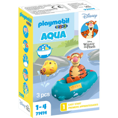 Playmobil 1.2.3: 71414 - Tigris csónakázik (71414)