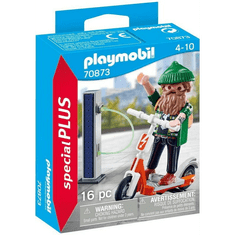 Playmobil Special Plus - Hipszter elektromos rollerrel (70873)