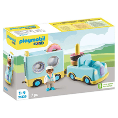 Playmobil 1-2-3 Fánkos autó rakodó és válogató funkcióval (71325)
