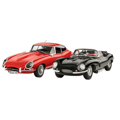 REVELL Ajándék készlet Jaguar autók 100. évfordulója műanyag modell (1:24) (05667)