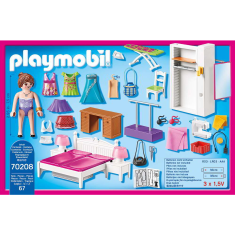 Playmobil 70208 Hálószoba varrósarokkal (70208)