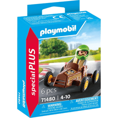 Playmobil specialPLUS: 71480 - Kisfiú gokarttal (71480)