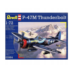 REVELL P-47 Thunderbolt vadászrepülőgép műanyag modell (1:72) (03984)