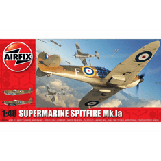 Airfix Suermarine Spitfire Mk.1a repülőgép műanyag modell (1:48) (05126A)
