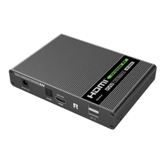 Techly IDATA HDMI-KVM67 KVM hosszabbító Adó és vevő (361629)