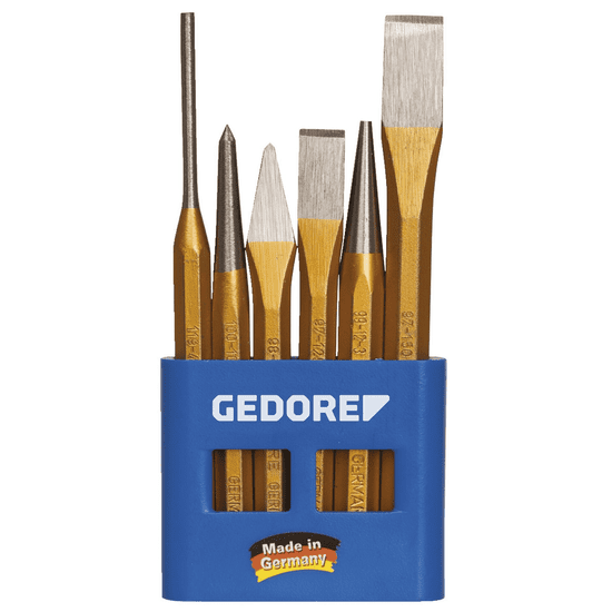 GEDORE 106 - - 6 darabos szerszámkészlet PVC tartóban 8725200 (8725200)