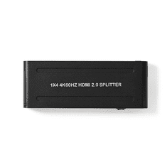 Nedis VSPL3474AT HDMI Splitter - 4 port (1 PC - 4 Kijelző) (VSPL3474AT)