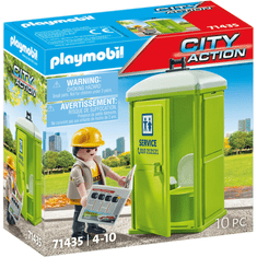 Playmobil 71435 City Action - Mobil WC (71435)
