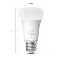 Philips Hue White 8719514289192A intelligens fényerő szabályozás Intelligens izzó Bluetooth/Zigbee Fehér 9,5 W