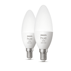 Philips Hue White and colour ambience 8719514356719 intelligens fényerő szabályozás Intelligens izzó Bluetooth/Zigbee Fehér 5,3 W
