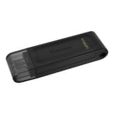 Kingston DataTraveler 70 128GB USB 3.2 Gen 1 Fekete Pendrive DT70/128GB