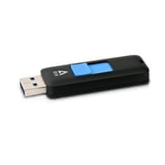 V7 8GB USB 3.0 Fekete-kék Pendrive VF38GAR-3E