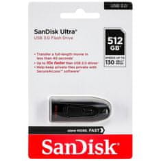 SanDisk Ultra 512GB USB 3.0 Fekete Pendrive SANDISK186476