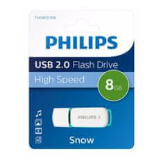PHILIPS Snow Edition 8GB USB 2.0 Fehér-zöld Pendrive PH667896