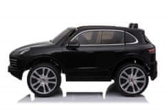 RAMIZ Porsche Cayenne S fekete elektromos autó