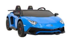 RAMIZ Lamborghini Aventador SV autó - 2 személyes- kék színben