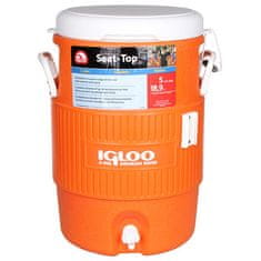 Igloo termobox narancssárga italokhoz 18 l térfogatú termobox