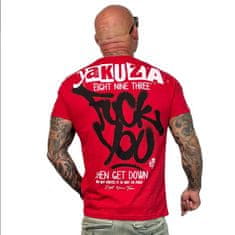 Yakuza Yakuza férfi póló FU - piros