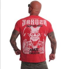 Yakuza Yakuza férfi póló Hate - piros