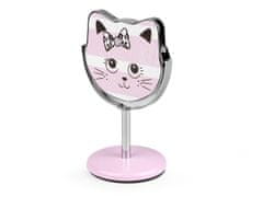 Kozmetikai tükör asztali macska - por