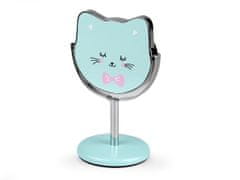 Kozmetikai tükör asztali macska - menta