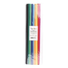 Gimboo krepp papír - tekercs 50 x 200 cm, vegyes színek, 10 db - vegyes változatok vagy színek keverése