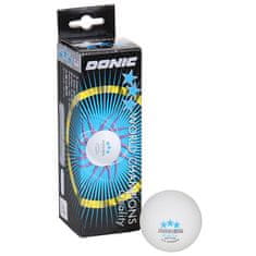 Donic P40+ 3 csillagos asztalitenisz labdák fehér csomag 3 db