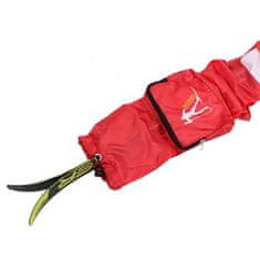 Távolság sífutó táska piros csomag 1 db