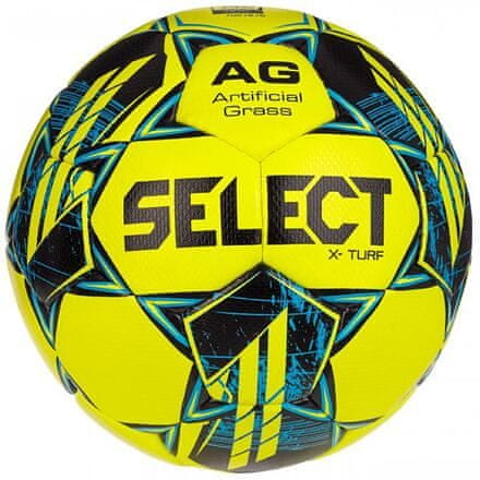 SELECT FB X-Turf focilabda sárga-kék labda 4-es méret