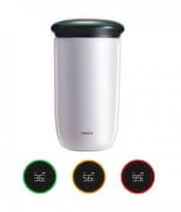UMAX Smart Bottle hűtőpohár C2 Fehér/ ivásjelzés/ 220ml térfogat/ 30 napos működés/ USB/ acél