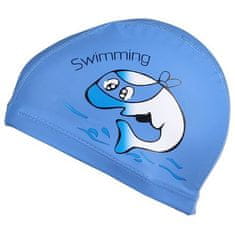 Delfin gyermek úszósapka kék csomag 1 db