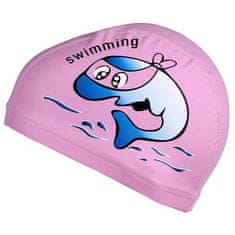 Delfin gyermek úszósapka rózsaszín csomag 1 db