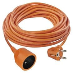 Hosszabbító kábel, 30m / 250V, narancs színű