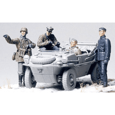 Tamiya 35253 Német Páncélos Hadosztály Frontline felderítő csapat műanyag makett készlet (1:35) (35253)