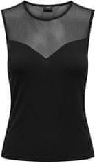 Jacqueline de Yong Női trikó JDYJILLY Regular Fit 15320247 Black (Méret L)