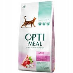 OptiMeal Sensitive száraz macskaeledel bárányhússal 10 kg