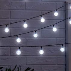 Napelemes LED fénylánc 100 lámpa