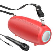 Borofone BP13 bluetooth hangfal + mikrofon, piros