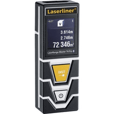 Laserliner Lézeres távolságmérő Bluetooth funkcióval max. 40 m-ig 080.850A (080.850A)