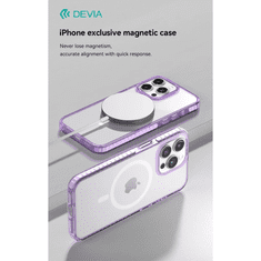 Devia Guardian Series átlátszó MagSafe ütésálló tok Apple Iphone 14 Pro készülékhez (130063)