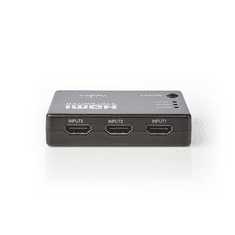 Nedis VSWI3453BK HDMI Switch - 4 port (VSWI3453BK)