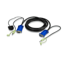 Aten 2L-5203B video átalakító kábel 3 M VGA (D-Sub) + 3.5mm Fekete (2L-5203B)