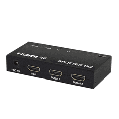 SAVIO HDMI - HDMI x 2 Splitter Fekete (CL-42)