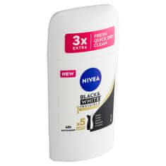 Nivea Black & White Invisible Silky Smooth Solid izzadásgátló 50 ml