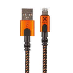 Xtorm CXX002 Lightning kábel 1,5 M Fekete, Narancssárga (CXX002)