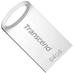 Transcend JetFlash 710 64GB USB 3.0 Ezüst Pendrive TS64GJF710S