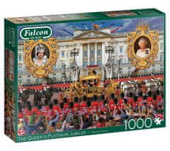 Falcon Puzzle Queen's Platinum Anniversary 1000 db